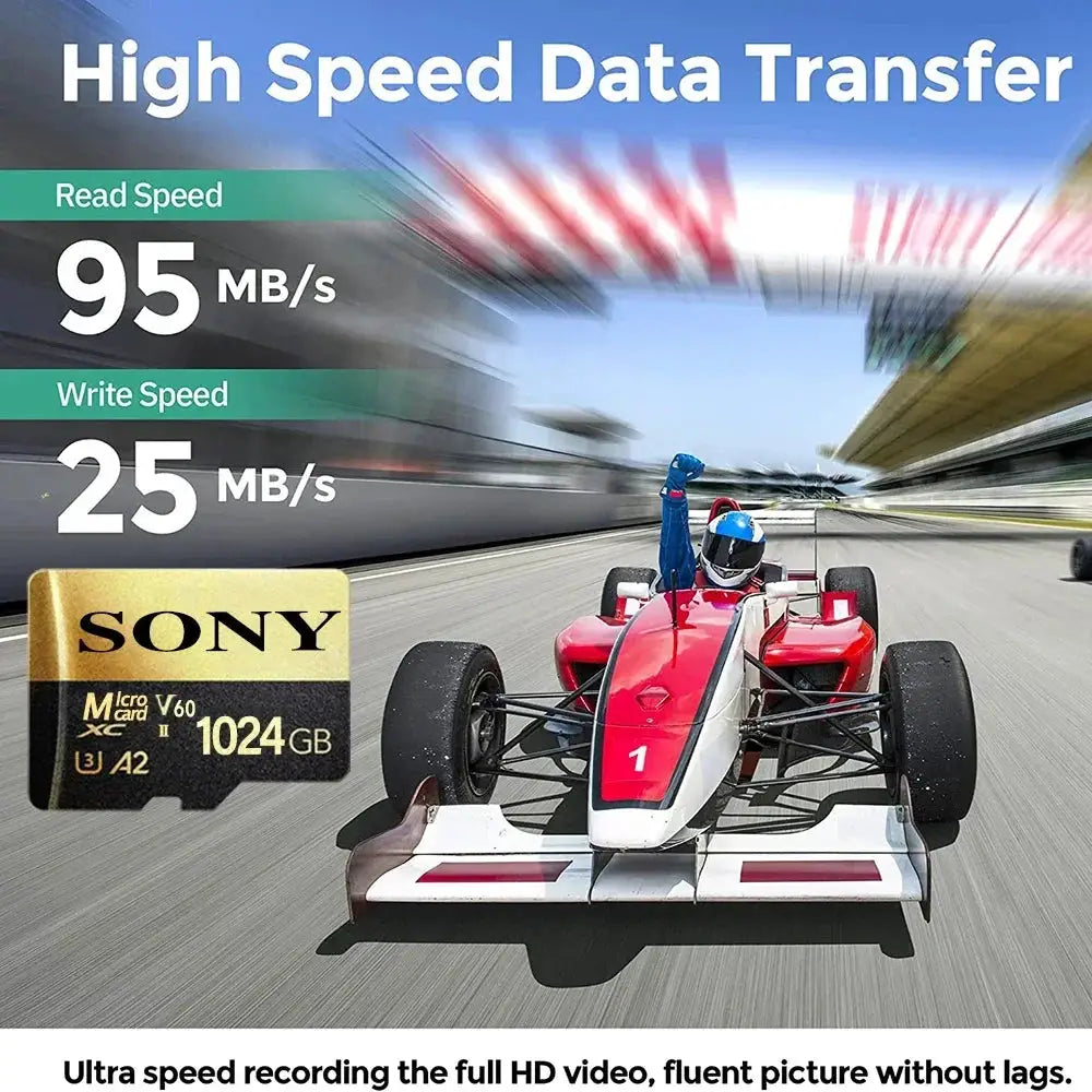 Original Sony Micro SD Card High Speed Memory Card 128GB