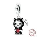 Halloween Charm Sterling Silver Luminous