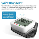 Blood Pressure Cuff Wrist, Universal Bp ) Large LCD Display