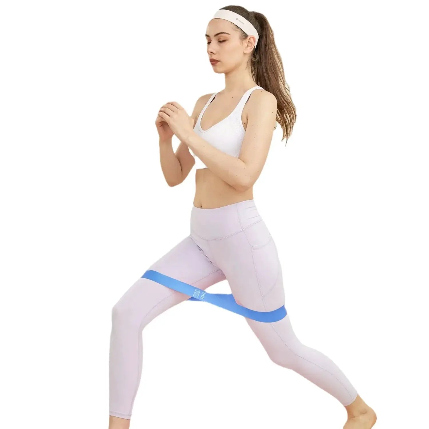 Versatile Elastic Resistance Bands Set for Home Workouts