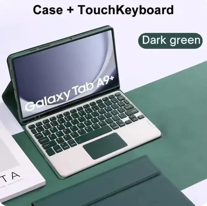 Samsung Tab Plus Keyboard Case - Shockproof - black 2 Portuguese Keyboard product image