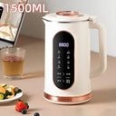 Electric Soy Milk Machine 10-Leaf Blade 1500ml Juicer Mixer