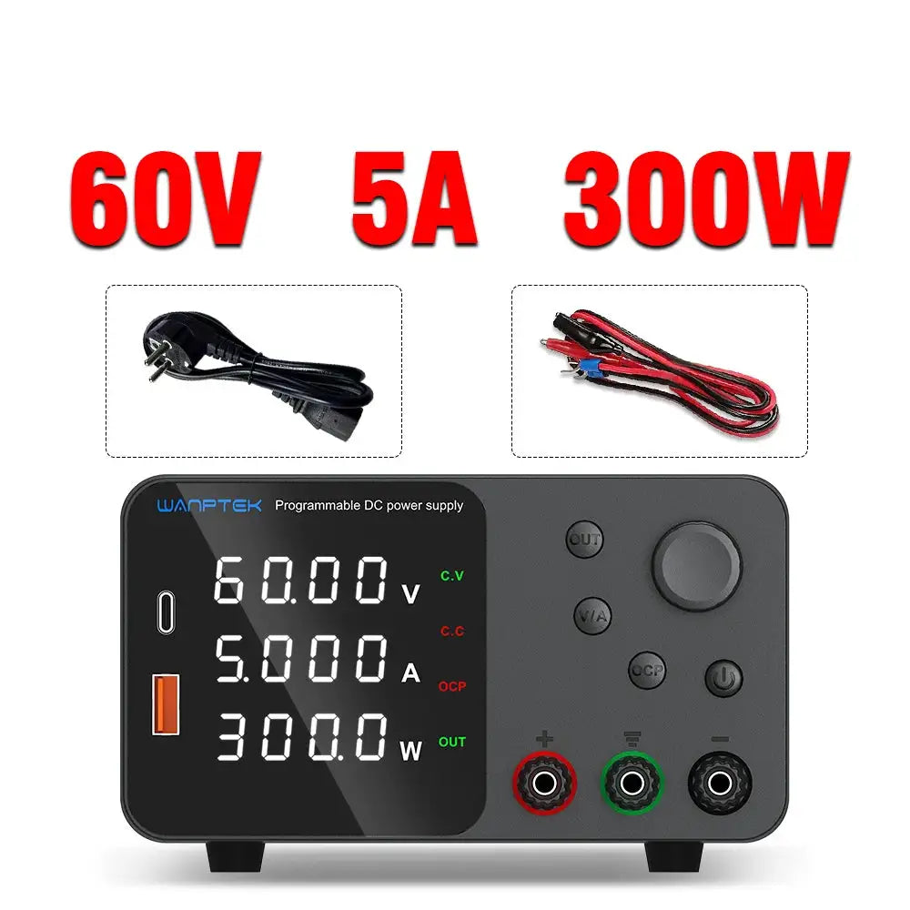 Adjustable DC Bench Power Supply for Electronics — product view 9