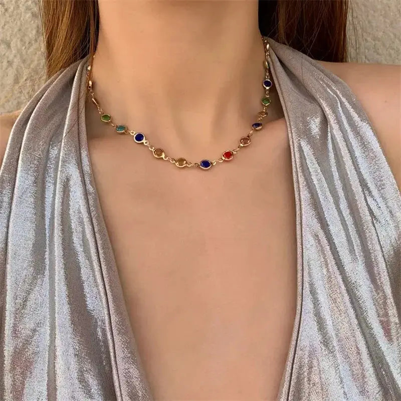 Elegant Zircon Necklace for Women Glam — product view 13