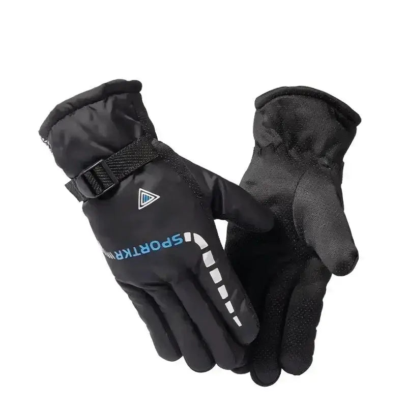 Outdoor Winter Warm Thermal Cycling Gloves Waterproof Grip