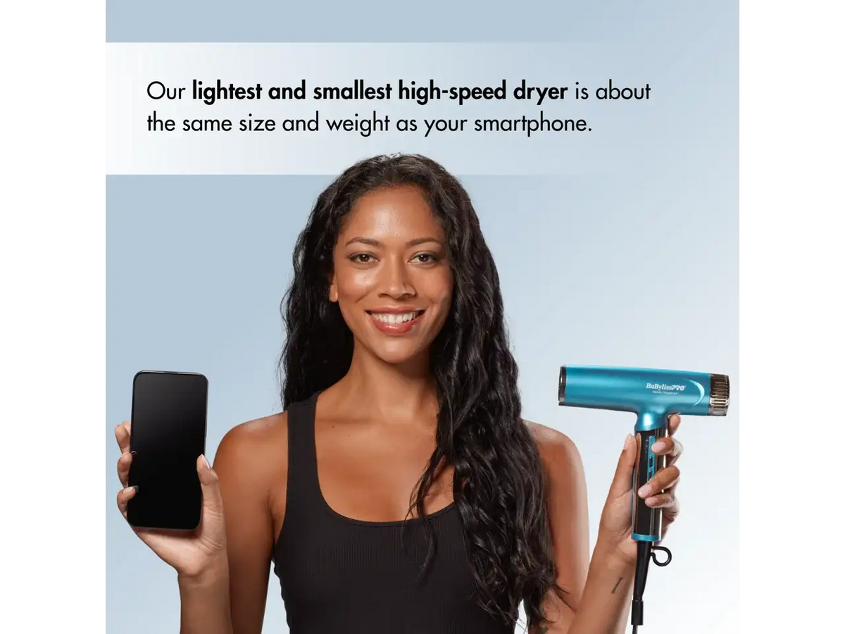 BaBylissPRO Nano Titanium™ Nano Light Ionic Dryer & 1" Ultra-Sleek Styling Iron Prepack, BNTPP94