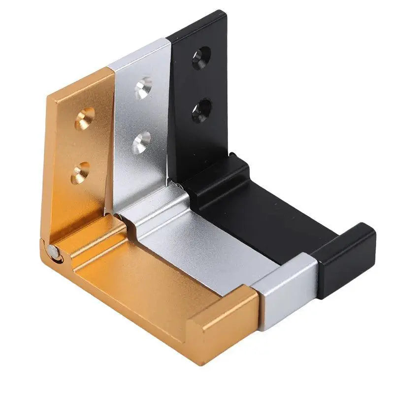 Aluminum Wall Hooks Stylish Organizer With Foldable Design