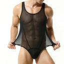 Men's Compression Bodysuit - Breathable Shapewear Fit