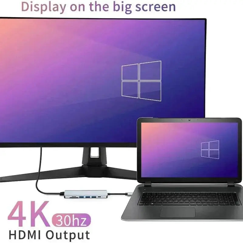 Usb C Hdmi Thunderbolt Dock 8 In 1 Hub Accessory Pro