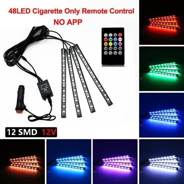 Music Sync Car Interior LED Lighting Kit — product view 8