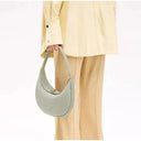 Spacious Crescent Handbag for Women