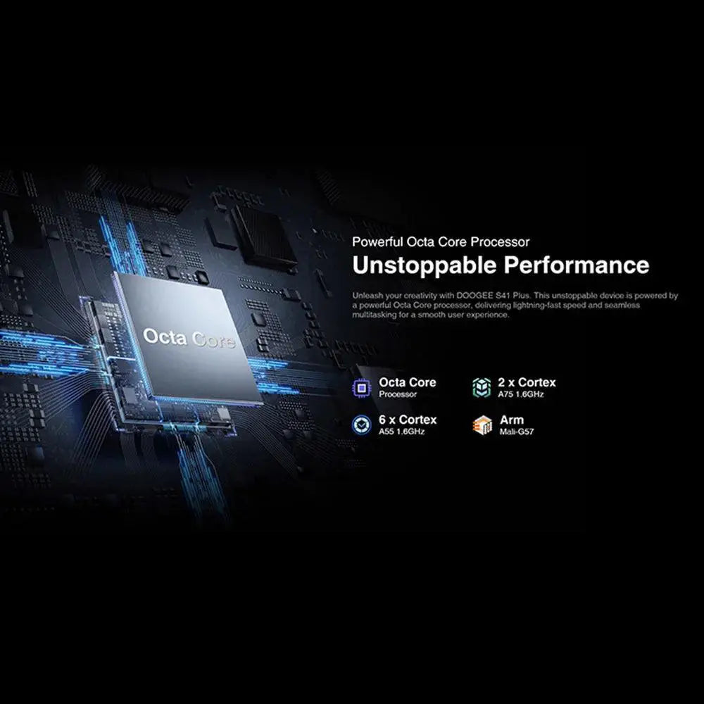 Doogee S41 Plus Rugged Smartphone 5.5 Inch HD Display