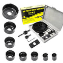 Pro Grade Carbon Steel Hole Saw Set