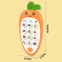 Baby Musical Phone Toy With Teether