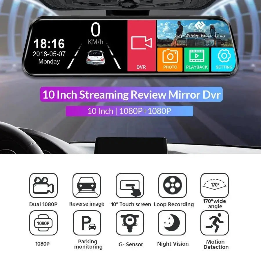 Night Vision Dash Cam for Safer Edition AA — product view 10