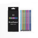 Metallic Artistic Pencils Set: 12 Vivid Shades for Art