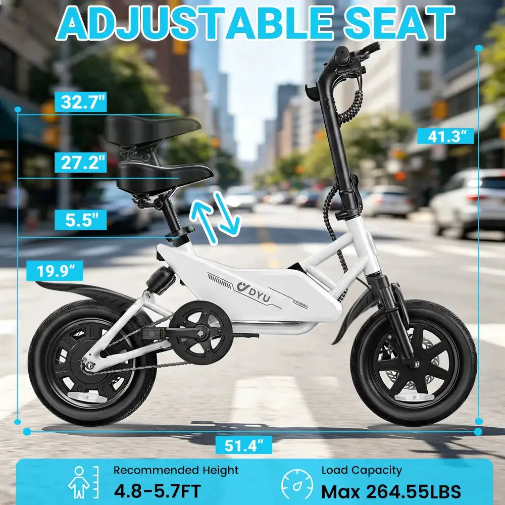 Dyu X1 Folding Electric Bike Urban
