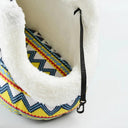 Cozy Soft Pet Carrier for Small Dogs Stylish Outdoor Sling Bag