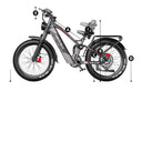 Cybervelo Fat Tire Mountain Ebike