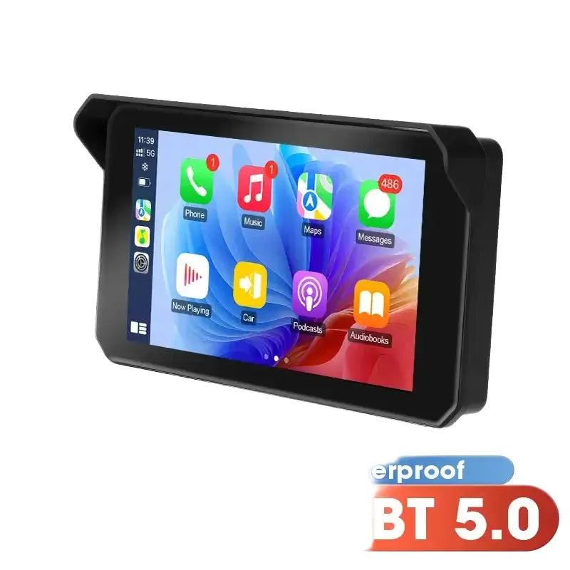 Jansite Motorcycle Screen - Dual Bluetooth Carplay - MT 64G product image