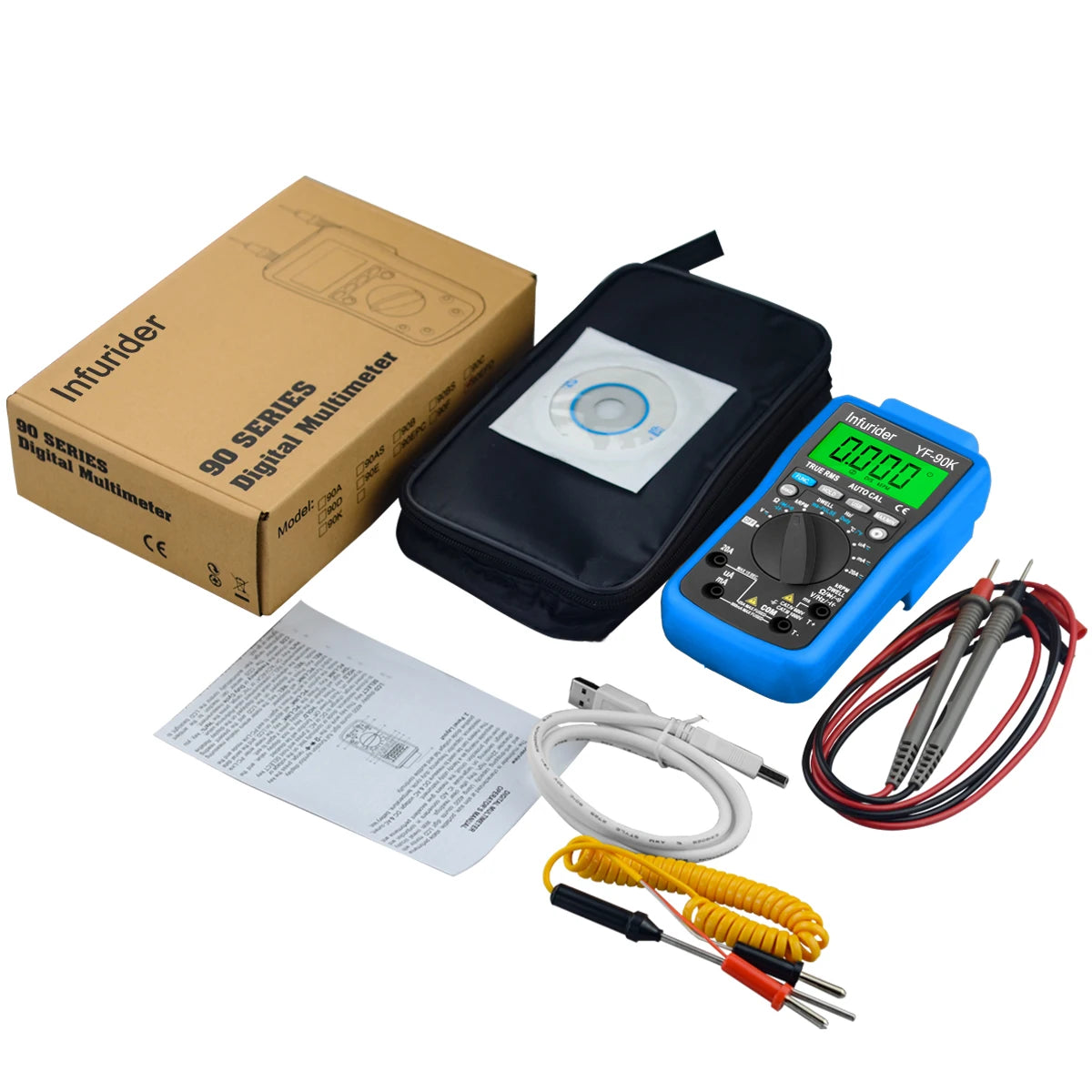 Engine Analyzer Tester HoldPeak Auto Range Digital Automotive — product view 6