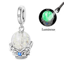 Sterling Silver Charm Beads Mask