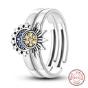 Adjustable Ring Sterling Silver Mermaid