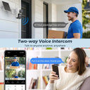 Solar Outdoor Security Camera for Homes