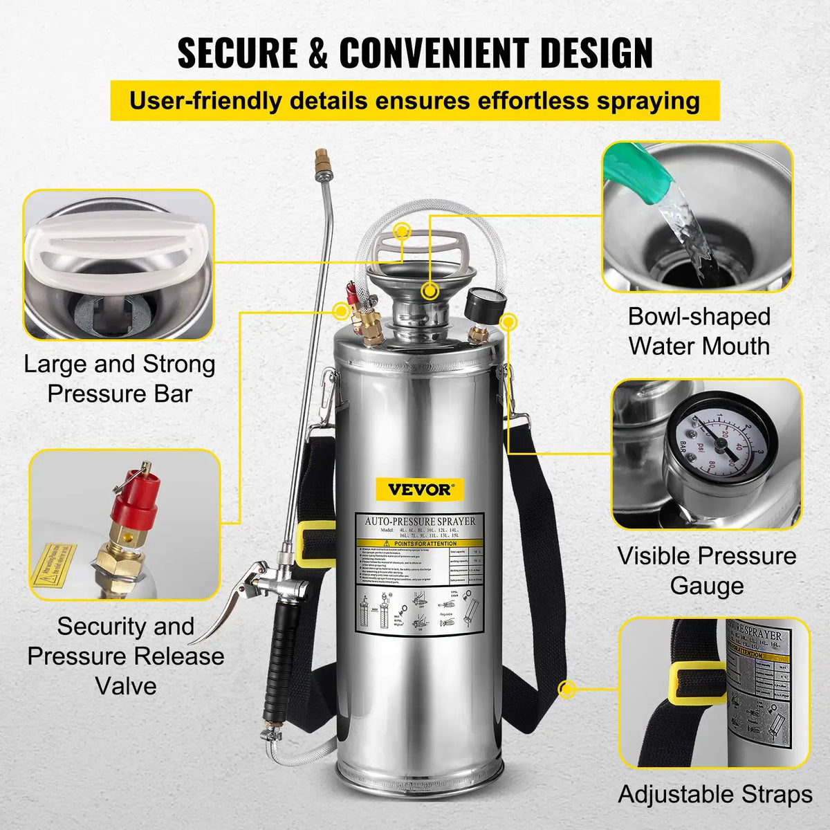 Stainless Steel Garden Sprayer — product image 5