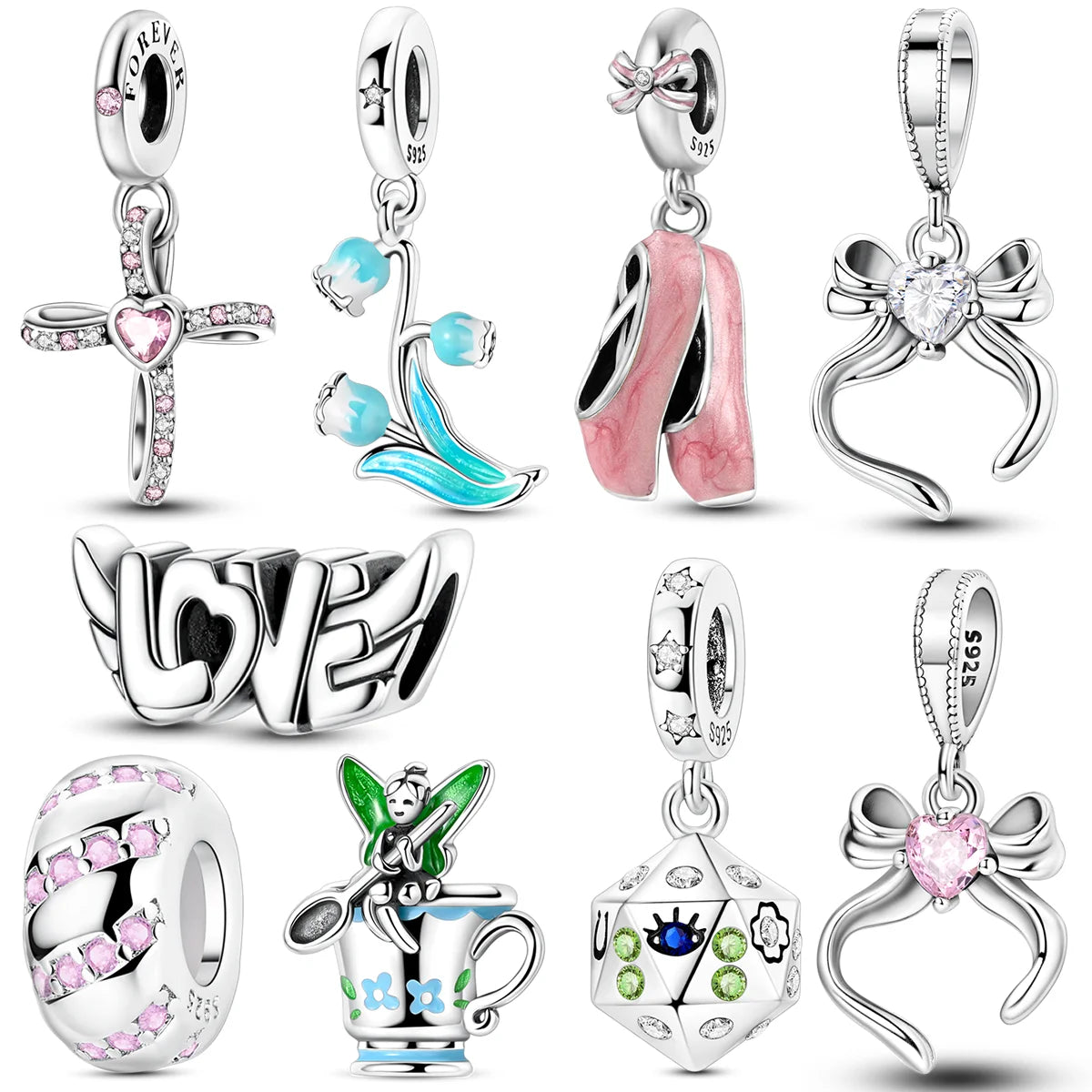 Sterling Silver Golden Pets Charm