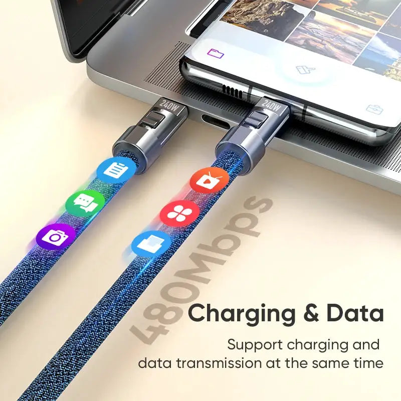 USB C Cable - Fast Charge Lanyard — product view 3