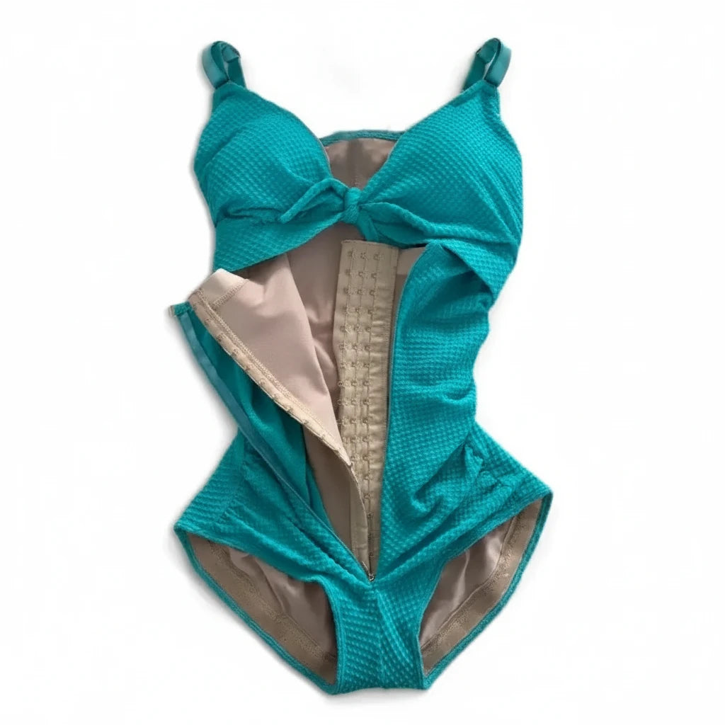 Post Op BBL Swimsuit Shapewear Adjustable Fajas Colombiana