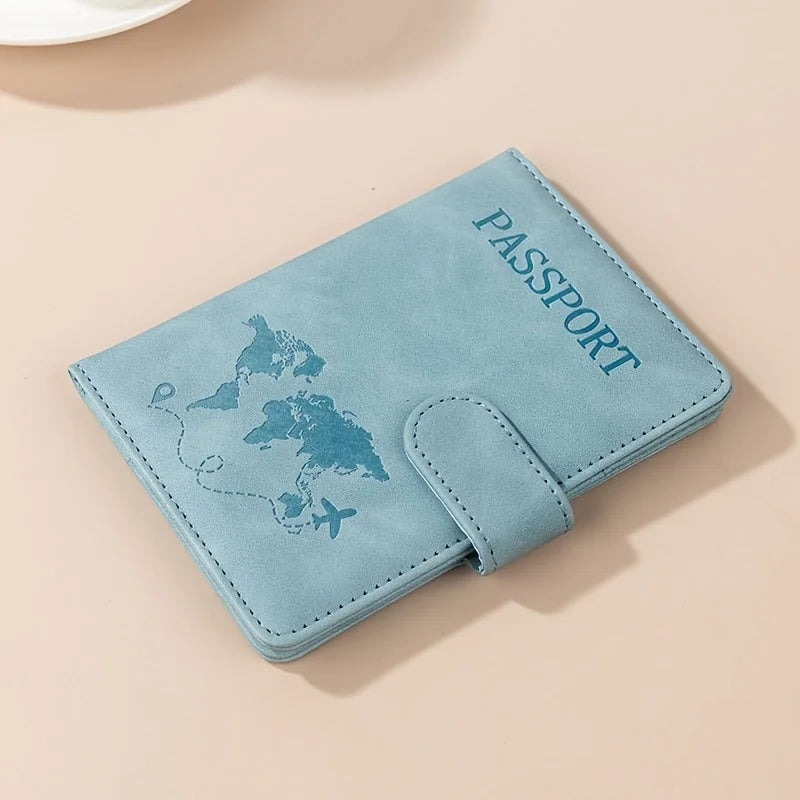 Rfid Blocking Multi-Function Travel Passport