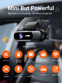 4K Dash Cam for Safer Driving with HDR