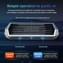 Solar Car Air Purifier - Ionizer Deodorizer