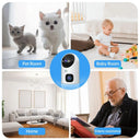 4K Auto Tracking PTZ Security Camera with Dual Lens Features
