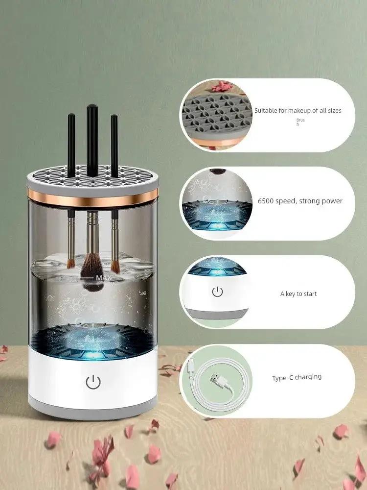 Electric Scrubber for Makeup Brush Cleaning Device - OurLum.com