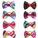 Durable Dog Bows for Christmas Grooming