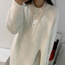 Warm Knit Dress for Women Travel Ready