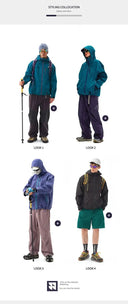 Hiking Jacket for Youths Waterproof Shell