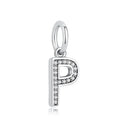 Sterling Silver Charm A-z Letters