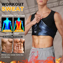 Fat Burn Sauna Vest for Men Workouts