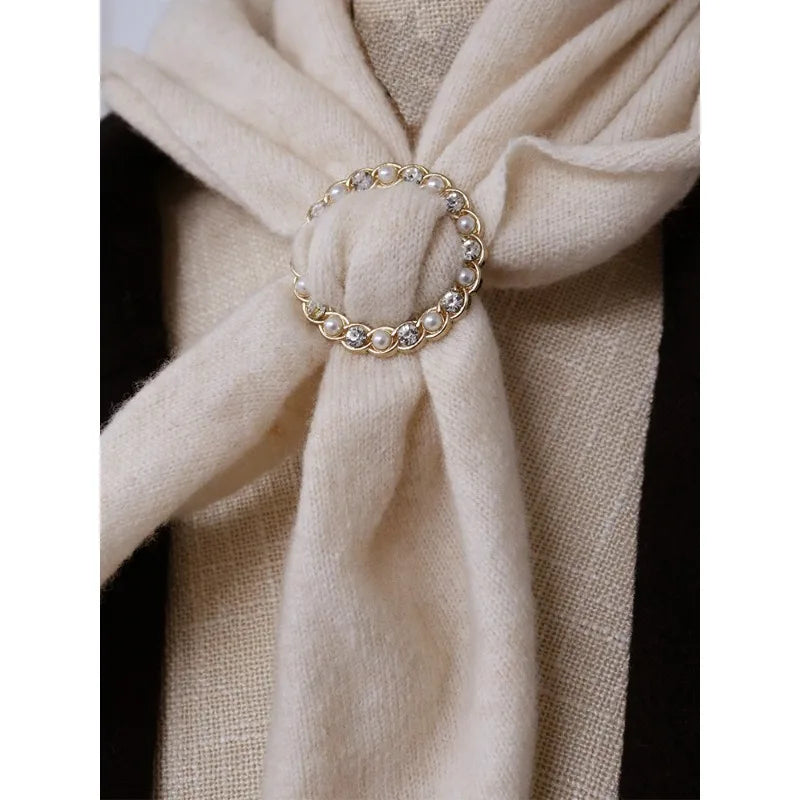 Cashmere Mini Knit Winter Scarf