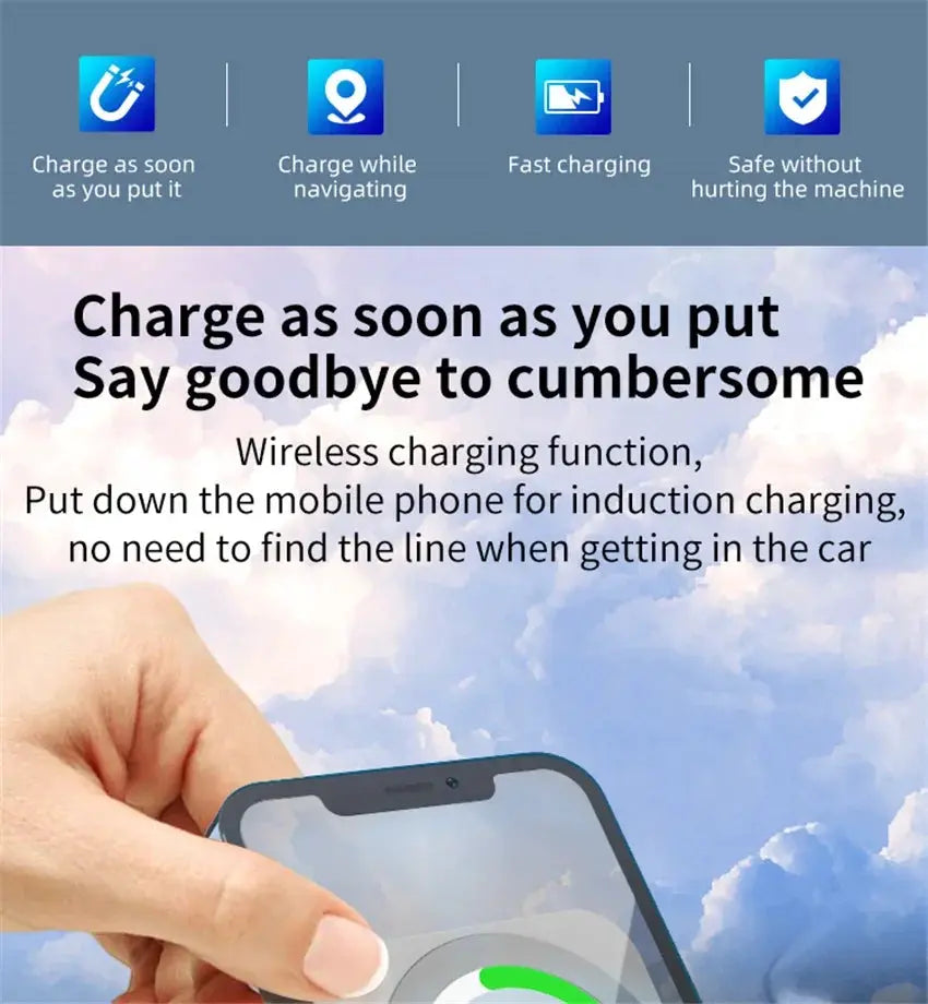 Fast Wireless Car Phone Mount for iPhone — product view 14