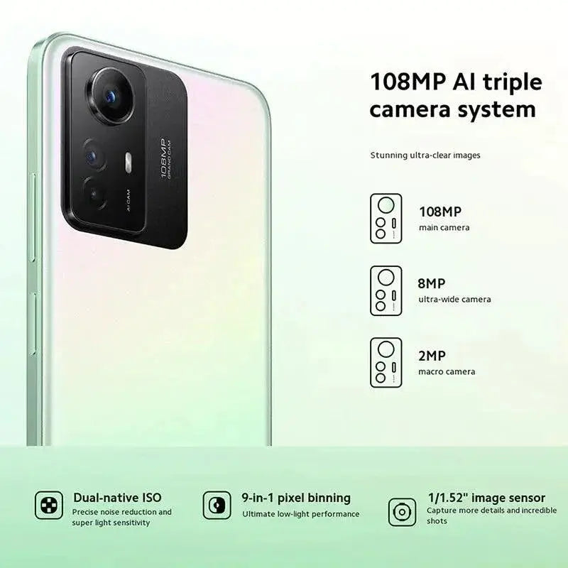 Redmi Note 12S Global Version 108MP Camera 90Hz Display - OurLum.com