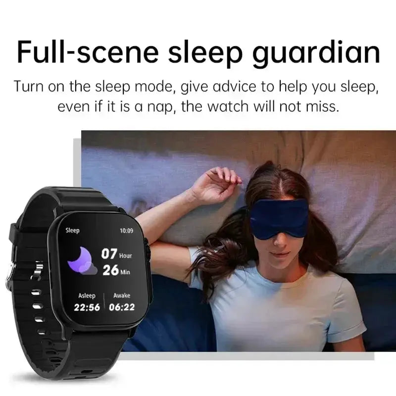 Laxasfit T900 Ultra Bluetooth Smartwatch Health Monitoring