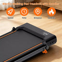 Under Desk Walking Pad Treadmill 3 HP Foldable 12 Percent Incline