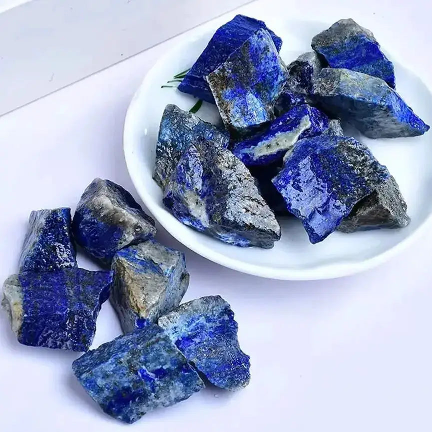 Raw Lapis Lazuli Healing Crystal Stone — product view 3