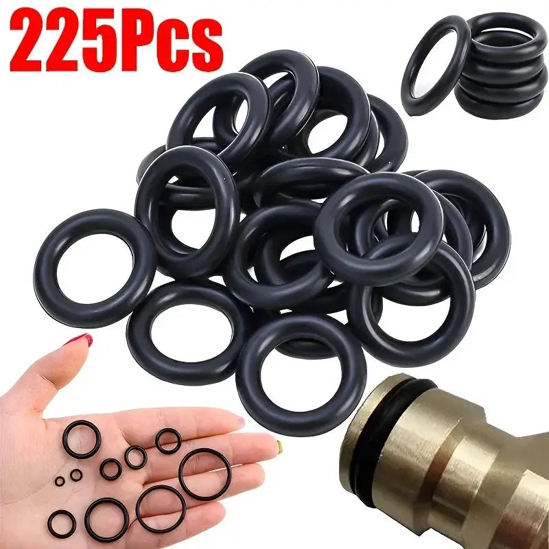 Nitrile Rubber O Ring Set Gaskets For High Pressure Sealing