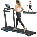 Auto Incline 4 In 1 Treadmill With App Control For Home Workouts